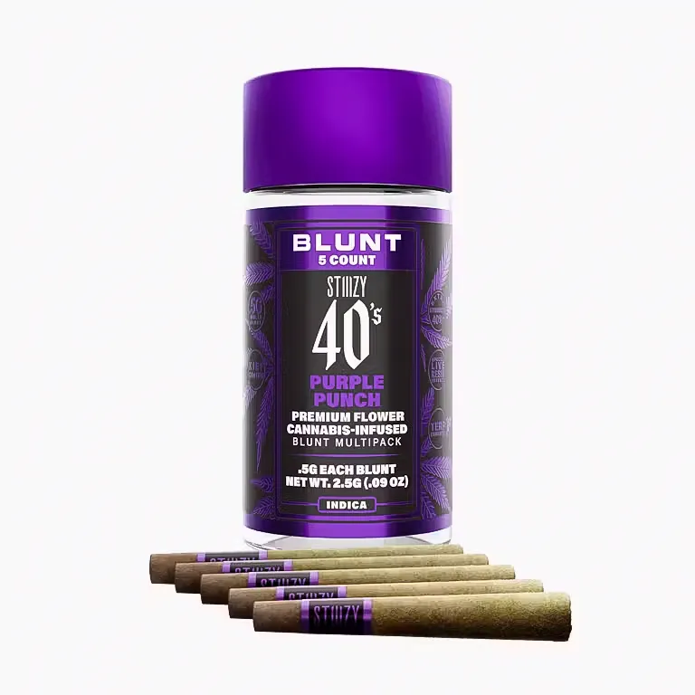 STIIIZY - Purple Punch - 40's Infused Mini-Blunts 5 Pack