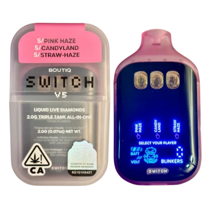 2G BOUTIQ Switch V5 Pink Haze (S) x Candyland (S) x Straw-Haze (S)