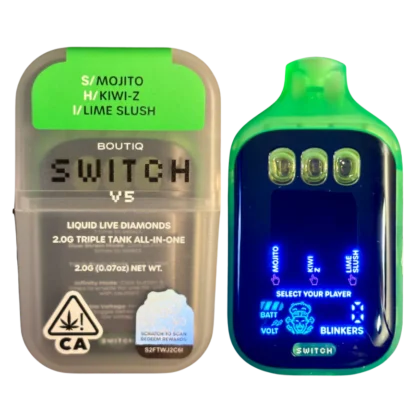 2G BOUTIQ Switch V5 Mojito (S) x Kiwi-Z (H) x Lime Slush (I)