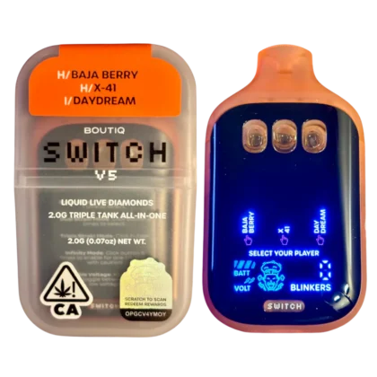 2G BOUTIQ Switch V5 Baja Berry (H) x X-41 (H) x Daydream (I)