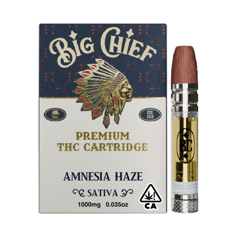Big Chief 1g Cartridge - Amnesia Haze (S)