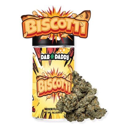 Biscotti Flower Dab Daddy® 14g Premium Indoor Flower