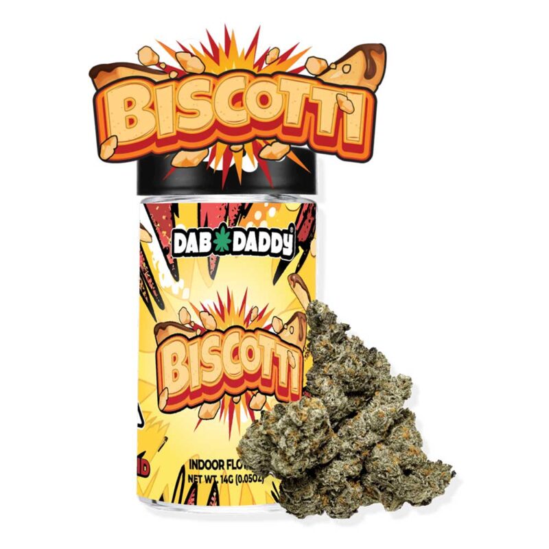 Biscotti Flower Dab Daddy® 14g Premium Indoor Flower