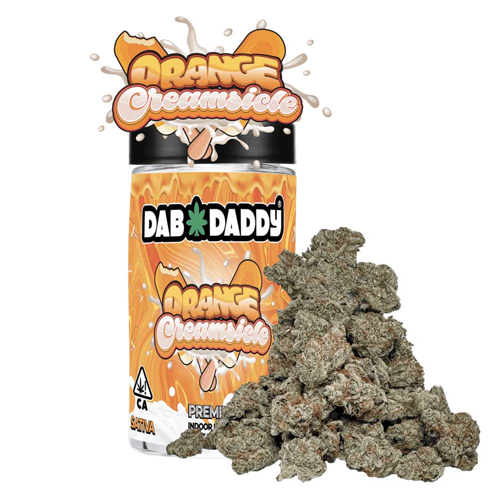Orange Creamsicle Flower Dab Daddy® 14g Premium Indoor Flower