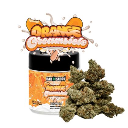 Orange Creamsicle Flower Dab Daddy® 3.5g Premium Indoor Flower