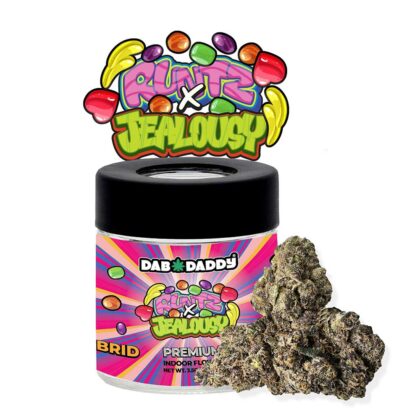 Runtz X Jealousy Flower Dab Daddy® 3.5g Premium Indoor Flower