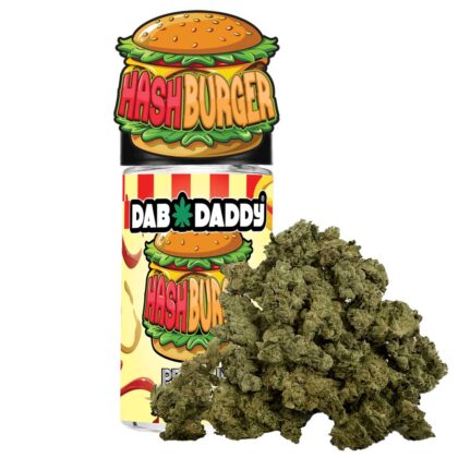 Hash Burger Flower Dab Daddy® 14g Premium Indoor Flower