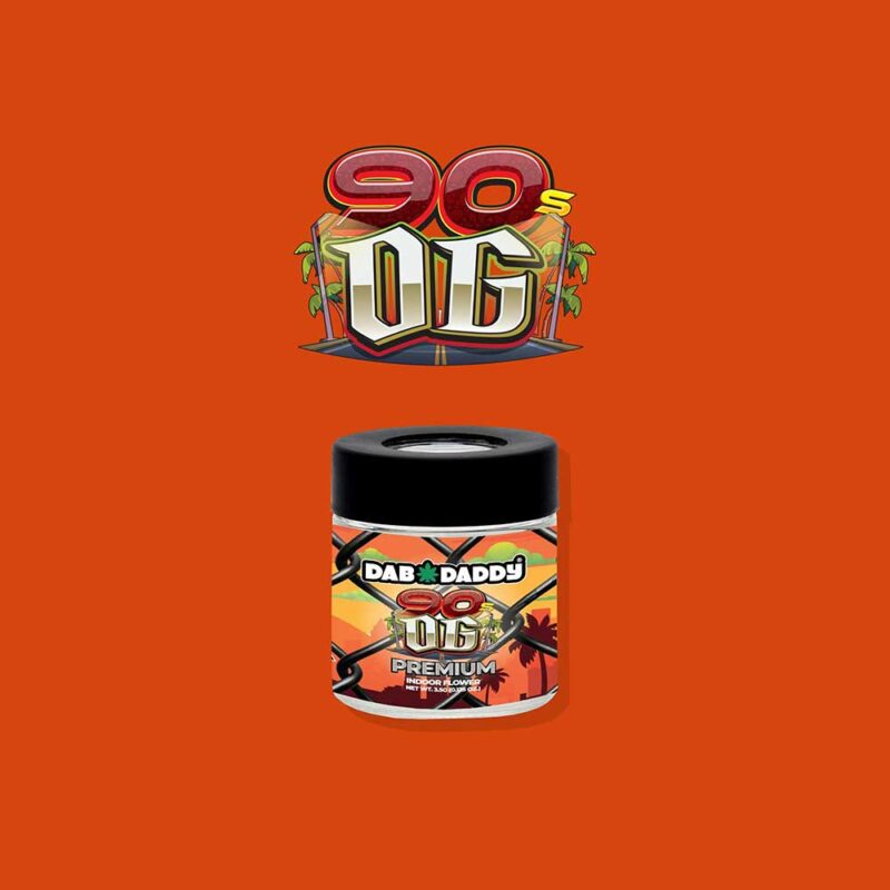 90's OG Flower Dab Daddy® 3.5g Premium Indoor Flower