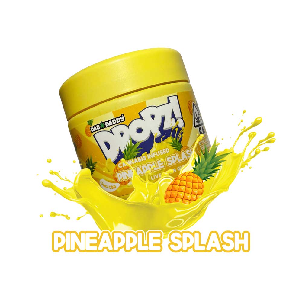 DROPZ! by DAB DADDY® Pineapple Splash Gummies