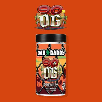 90's OG Flower Dab Daddy® 14g Premium Indoor Flower