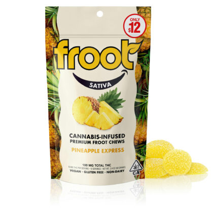 Froot Pineapple Express Gummies - 100mg
