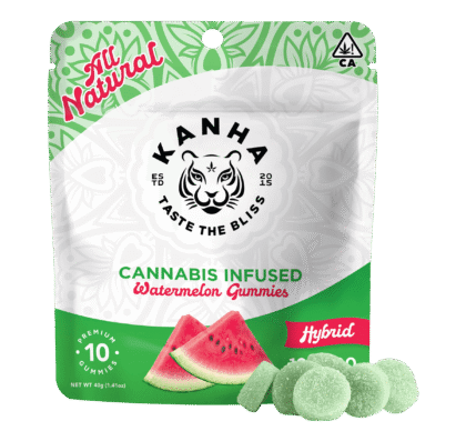 KANHA | Watermelon | Hybrid | 100mg THC | 10-pack