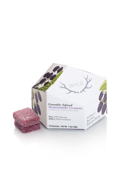 Marionberry Indica Enhanced Gummies 100mg