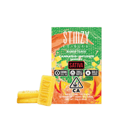 - MANGO TANGO - Gummies 100mg THC Edibles