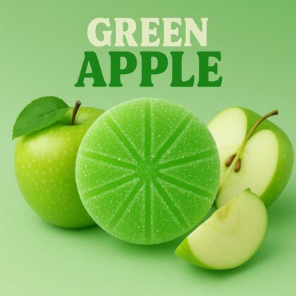 Green Apple 100MG Single Gummy - Indica