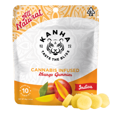 KANHA | Mango | Indica | 100mg THC | 10-pack