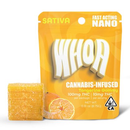 WHOA Tangerine Gummy - Bite (100mg)
