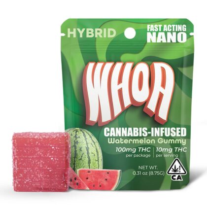 WHOA Watermelon Gummy - Bite (100mg)