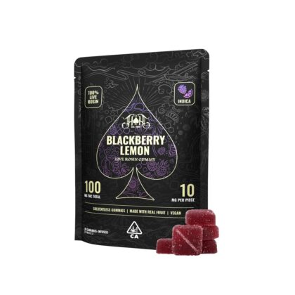 Blackberry Lemon | Indica - Live Rosin Gummies