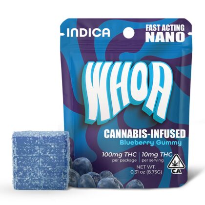 WHOA Blueberry Gummy - Bite (100mg)