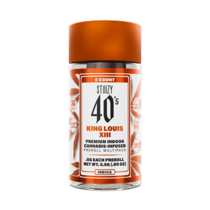 - KING LOUIS XIII - .5G 40's Infused Preroll 5 Pack