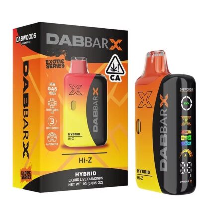 VAPE- DABBAR X LIQUID LIVE DIAMONDS Hi-Z 1G