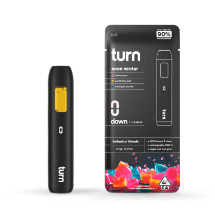 2.0g AIO | neon nectar | botanica blends | down |