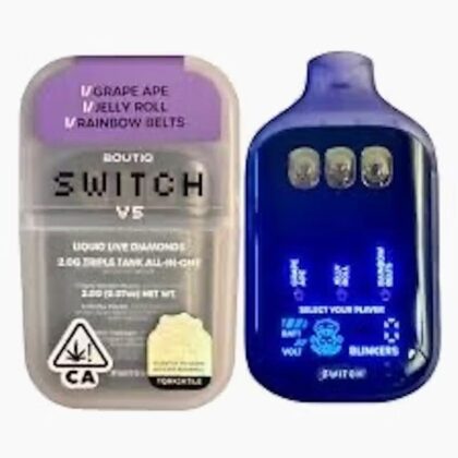 2G BOUTIQ Switch V5 Grape Soda x Glowberry x Cherry Pie