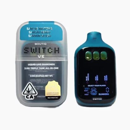 2G BOUTIQ Switch V5 - Blue Matcha x Acai Berry x Sour Slush