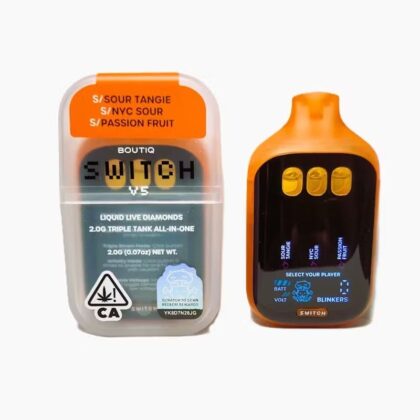 2G BOUTIQ Switch V5 - Sour Tangie x NYC Sour x Passion Fruit