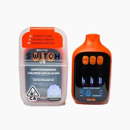 2G BOUTIQ Switch V5- Carry Lime x Crunch Berry x Orange Mochi