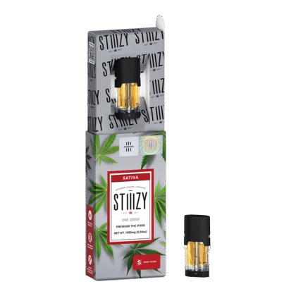 Vape Cartridge - SOUR DIESEL 1G Original THC Pod - STIIIZY