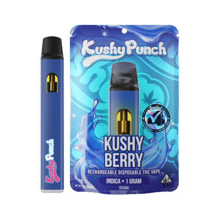 1G Kushy Punch Vape - Kushy Berry