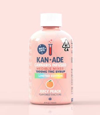 Kan+Ade 1000mg Juicy Peach Medible Mixer